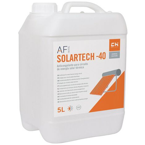 TRACAL EST anticongelante refrigerante concentrado para energía solar térmica -Disponible en varias versiones