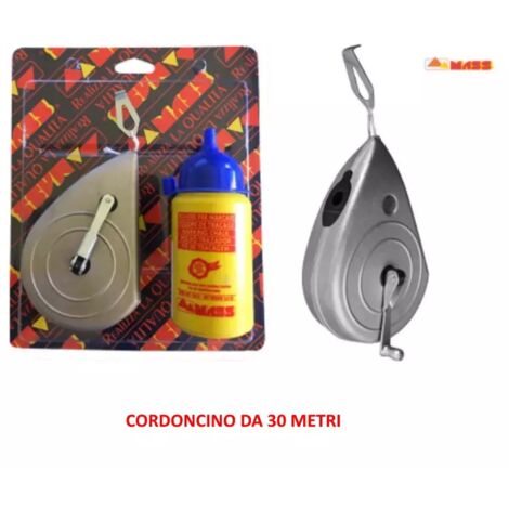 TRACCIATORE 30 METRI IN ALLUMINIO CON POLVERE BLU