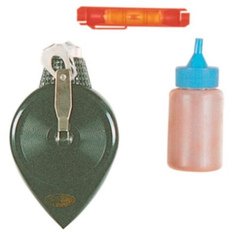 TRACCIATORE ALLUMINIO C/LIVELLA E POLVERE BLISTER