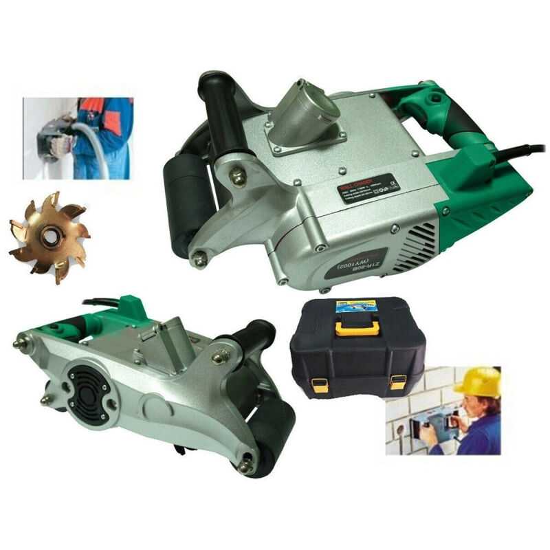 Tracciatrice Scanalatrice Scanalatore A Fresa 25mm Per Muro Profess...
