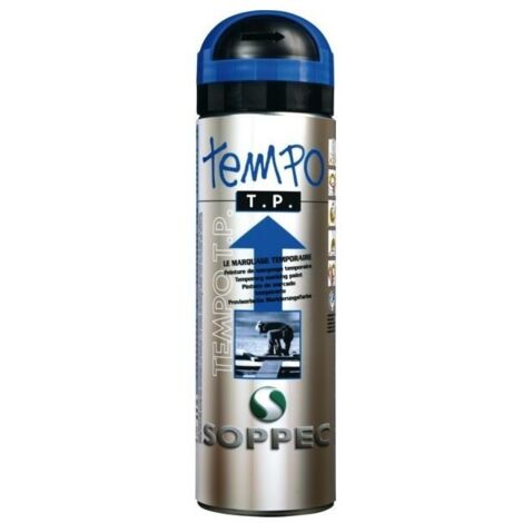 Traceur chantier tempo tp fluoaerosol 650 ml rouge