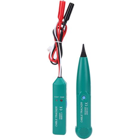 Traceur de Cable Electrique, Détecteur de Cable Électrique, MS6812 Traceur Cable, Multifonctionnel Testeurs de Circuits, Testeur de Câble Téléphonique pour Recherche de Ligne
