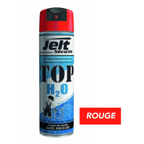TRACEUR DE CHANTIER BASE AQUEUSE (W801821GROUPE).- Rouge fluo -