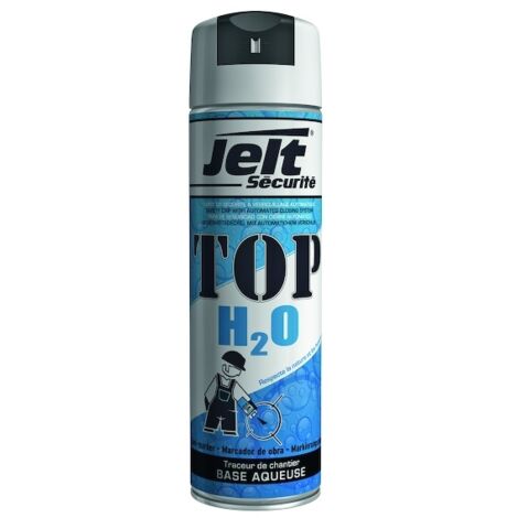 Traceur de chantier écologique TOP H2O - ITW Spraytec - Blanc