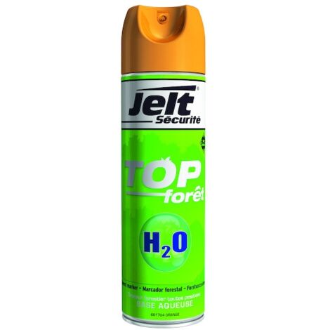 Traceur de chantier forestier TOP H2O - orange - 500 mL - JELT