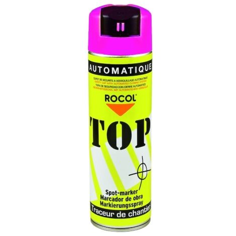 Traceur de chantier TOP AUTOMATIQUE - cerise - 500 mL - ROCOL