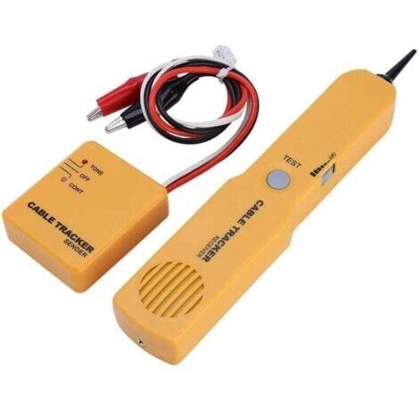 Traceur de Fil, Testeur de Câble électrique Réseau, Générateur de tonalité et Kit de Sonde, Traceur de Circuit RJ11, Détecteur de Ligne de Recherche de Disjoncteur de Toner