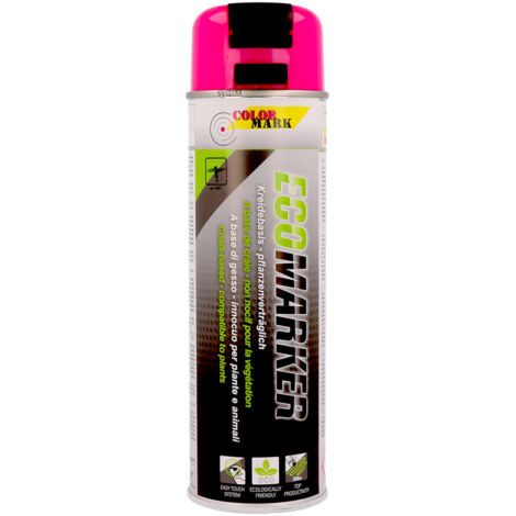 TRACEUR DE LIGNE A LA CRAIE ROSE ECOMARKER AEROSOL 500ML COLORMARK