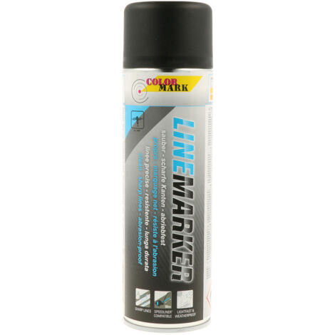 TRACEUR DE LIGNE NOIR LINEMARKER AEROSOL 500ML COLORMARK