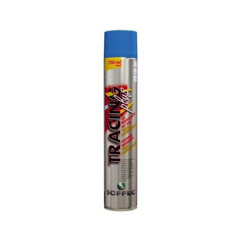 Soppec - Traceur marqueur permanent tracing1000 bleu ral 5017 750 ml