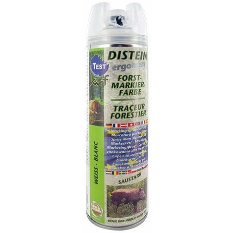 Traceur forestier blanc - Aérosol 500 ml