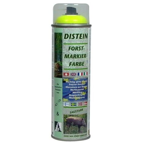 Traceur forestier fluo jaune - Aérosol 500 ml