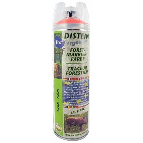 Traceur forestier fluo orange - Aérosol 500 ml