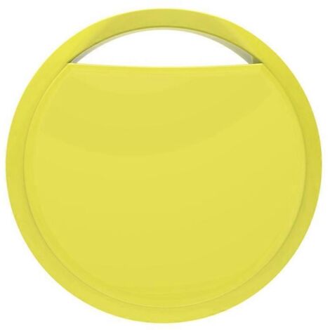Traceur GPS Bluetooth anti-perte pour animaux de compagnie, jaune (comme illustré)