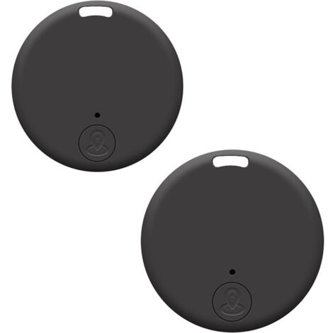 Traceur GPS pour chat (2 pièces) - Traceur intelligent anti-perte pour chien, localisation des chats et animaux de compagnie, noir