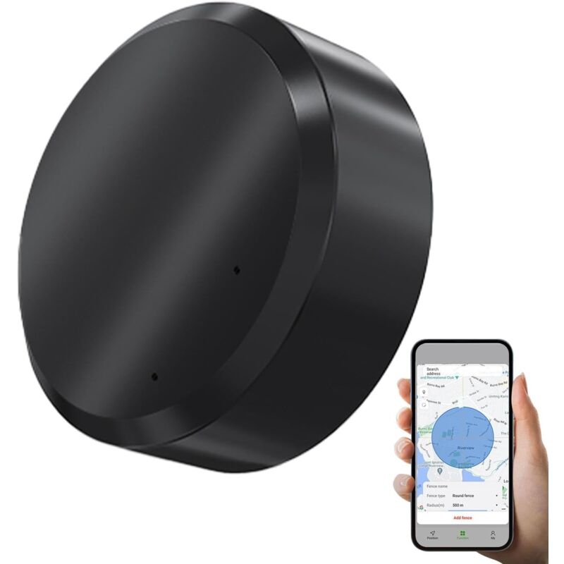 Traceur Magnétique Gps Voiture - Traqueur De Voiture - GPS Tracker Aimant, Traceur Magnétique Puissant Pour Voiture, Détecteur De De Voiture En Temps