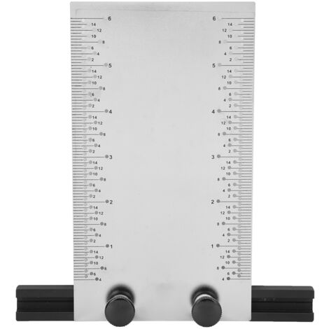 Traceur multifonction en acier inox pour menuiserie et bricolage avec support