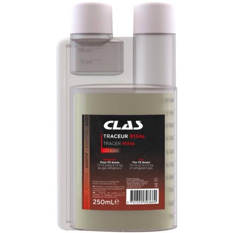 Traceur r134a 250ml - CO 6265 - CLAS Equipements