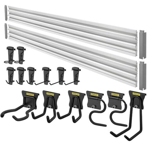 Track Wall Stanley kit 20 pezzi organizzatore per attrezzi