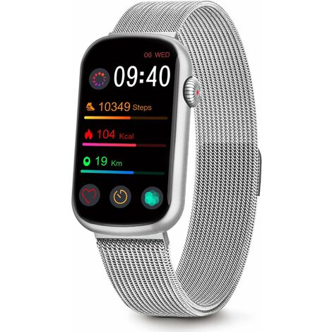Tracker d'activité avec moniteur de fréquence cardiaque, montre de pression artérielle pour femme, montre intelligente étanche avec SpO2, suivi de l'activité et du sommeil, compteur de calories pour t
