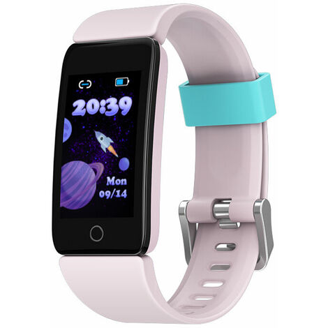 Tracker d'activité pour enfants pour garçons et filles à partir de 6 ans, montre de fitness pour enfants avec moniteur de fréquence cardiaque, moniteur de sommeil, moniteur d'activité étanche IP68 pou