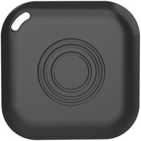 Tracker (nur iOS), Standort und Objekterkennung, Haustier, Tasche, Kind, 1 Stück, Batterie, Schwarz