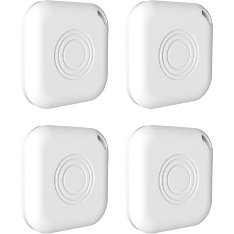 Tracker (nur iOS), Standort- und Objekterkennung, Haustier-, Taschen- und Kinderortung, 2er-Pack, Batteriebetrieben, Schwarz
