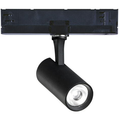 TRACKLIGHTS FOX 08W CRI90 3000K 1 10V BK