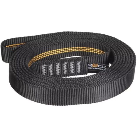 Tracolla Rock Empire Open Sling PA nera, 20 mm, 150 cm
