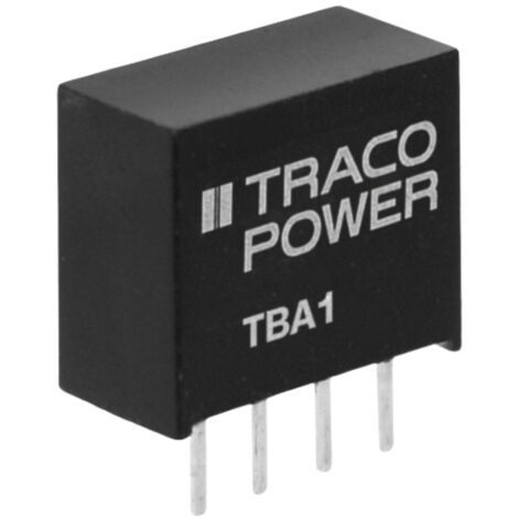 TracoPower TBA 1-0513 DC/DC-Wandler, Print   65 mA 1 W Anzahl Ausgänge: 1 x Inhalt 1 St.