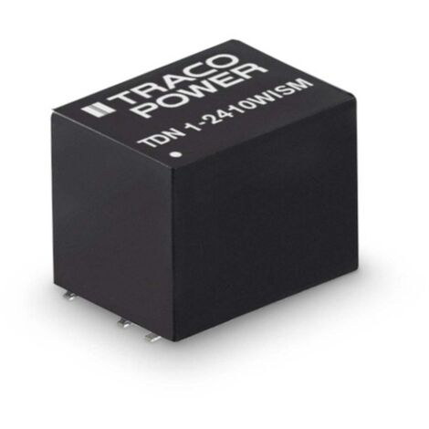 TracoPower TDN 1-4812WISM Convertisseur CC/CC pour circuits imprimés 48 V/DC +12 V/DC 90 mA 1 W Nbr. de sorties: 1 x Co