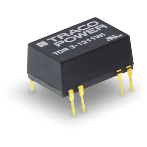 TracoPower TDR 3-2411WI DC/DC-Wandler, Print 24 V/DC 5 V/DC 600 mA 3 W Anzahl Ausgänge: 1 x Inhalt 1