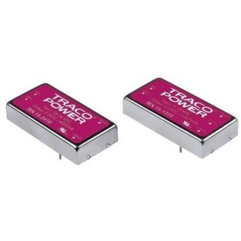 TracoPower TEN 15-2423 Convertitore DC/DC da circuito stampato 24 V/DC 15 V/DC, -15 V/DC 500 mA 15 W Num. uscite: 2 x C