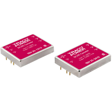 TracoPower TEN 25-2412 DC/DC-Wandler, Print 24 V/DC 12 V/DC 2.5 A 30 W Anzahl Ausgänge: 1 x Inhalt 1
