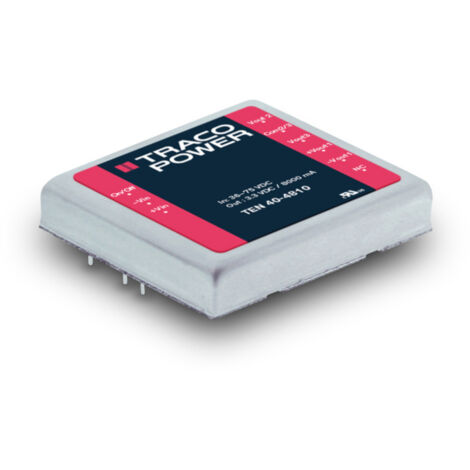 TracoPower TEN 40-2412 DC/DC-Wandler, Print 24 V/DC 12 V/DC 3.3 A 40 W Anzahl Ausgänge: 1 x Inhalt 1