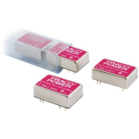 TracoPower TEN 5-1222 Convertitore DC/DC da circuito stampato 12 V/DC 12 V/DC, -12 V/DC 250 mA 6 W Num. uscite: 2 x Con