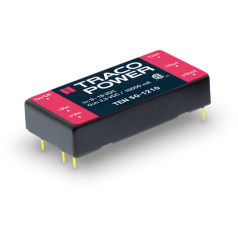 TracoPower TEN 50-1212 DC/DC-Wandler, Print 12 V/DC 12 V/DC 4.17 A 50 W Anzahl Ausgänge: 1 x Inhalt