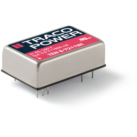 TracoPower TEN 8-2410WI DC/DC-Wandler, Print 24 V/DC 3.3 V/DC 2 A 8 W Anzahl Ausgänge: 1 x Inhalt 1