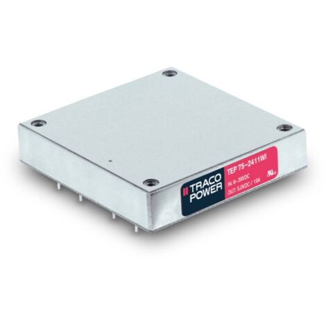 TracoPower TEP 75-7216WI Modulo convertitore DC/DC 110 V/DC 28 V/DC 2.7 A 75 W Num. uscite: 1 x Contenuto 1 pz.