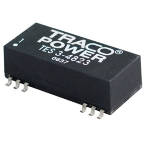 TracoPower TES 3-2412 DC/DC-Wandler, SMD 24 V/DC 12 V/DC 250 mA 3 W Anzahl Ausgänge: 1 x Inhalt 1 St