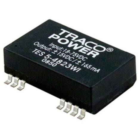 TracoPower TES 5-4823WI DC/DC-Wandler, SMD 48 V/DC 15 V/DC, -15 V/DC 165 mA 5 W Anzahl Ausgänge: 2 x
