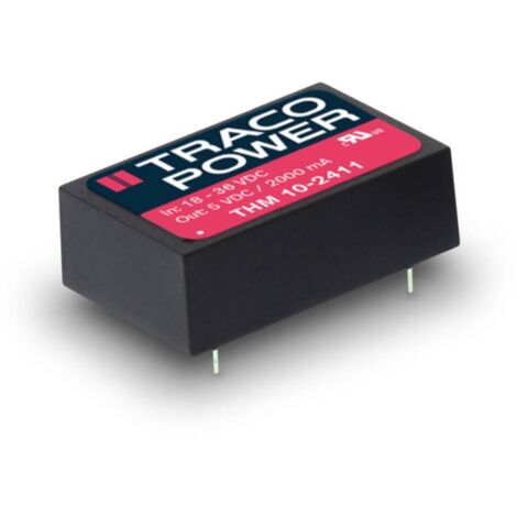 TracoPower THM 10-0521 Convertitore DC/DC da circuito stampato 1 A 10 W Num. uscite: 2 x Contenuto 1 pz.
