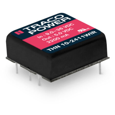 TracoPower THN 10-2412WIR DC/DC-Wandler, Print 830 mA 10 W Anzahl Ausgänge: 1 x Inhalt 1 St.