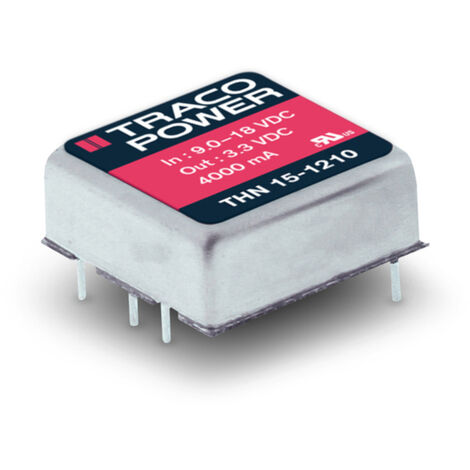 TracoPower THN 15-2411 DC/DC-Wandler, Print 24 V/DC 5 V/DC 3 A 15 W Anzahl Ausgänge: 1 x Inhalt 1 St