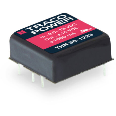 TracoPower THN 30-1211 DC/DC-Wandler, Print 12 V/DC 5 V/DC 6 A 30 W Anzahl Ausgänge: 1 x Inhalt 1 St