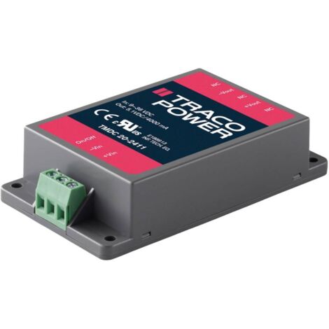 TracoPower TMDC 20-2411 Modulo convertitore DC / DC 24 V/DC 5.1 V/DC 4 A 20 W Num. uscite: 1 x Contenuto 1 pz.
