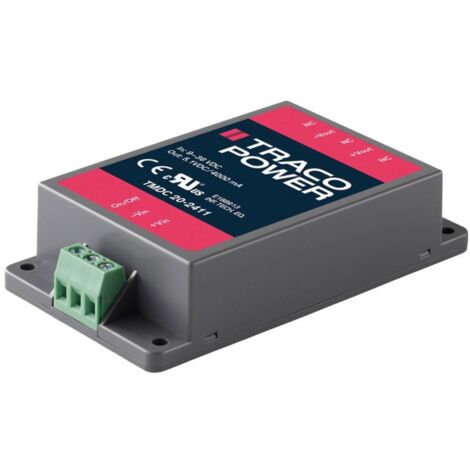 TracoPower TMDC 20-4818 Modulo convertitore DC / DC 48 V/DC 48 V/DC 420 mA 20 W Num. uscite: 1 x Contenuto 1 pz.