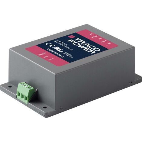 TracoPower TMDC 60-4812 Module convertisseur CC/CC 48 V/DC 12 V/DC 5 A 60 W Nbr. de sorties: 1 x Contenu 1 pc(s) S976551