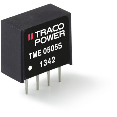 TracoPower TME 1205S DC/DC-Wandler, Print 12 V/DC 5 V/DC 200 mA 1 W Anzahl Ausgänge: 1 x Inhalt 1 St