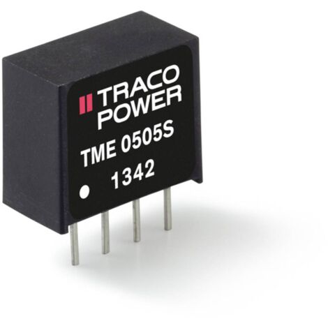 TracoPower TME 1212S Convertitore DC/DC da circuito stampato 12 V/DC 12 V/DC 80 mA 1 W Num. uscite: 1 x Contenuto 1 pz.
